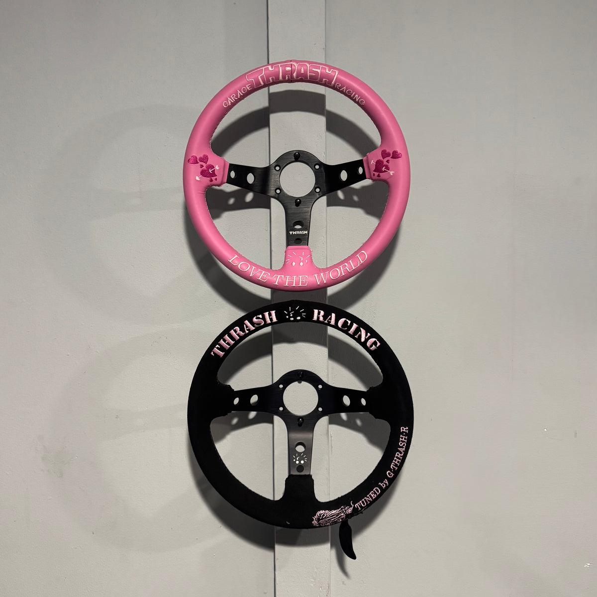 Thrash Racing Steering Wheel Digital Image