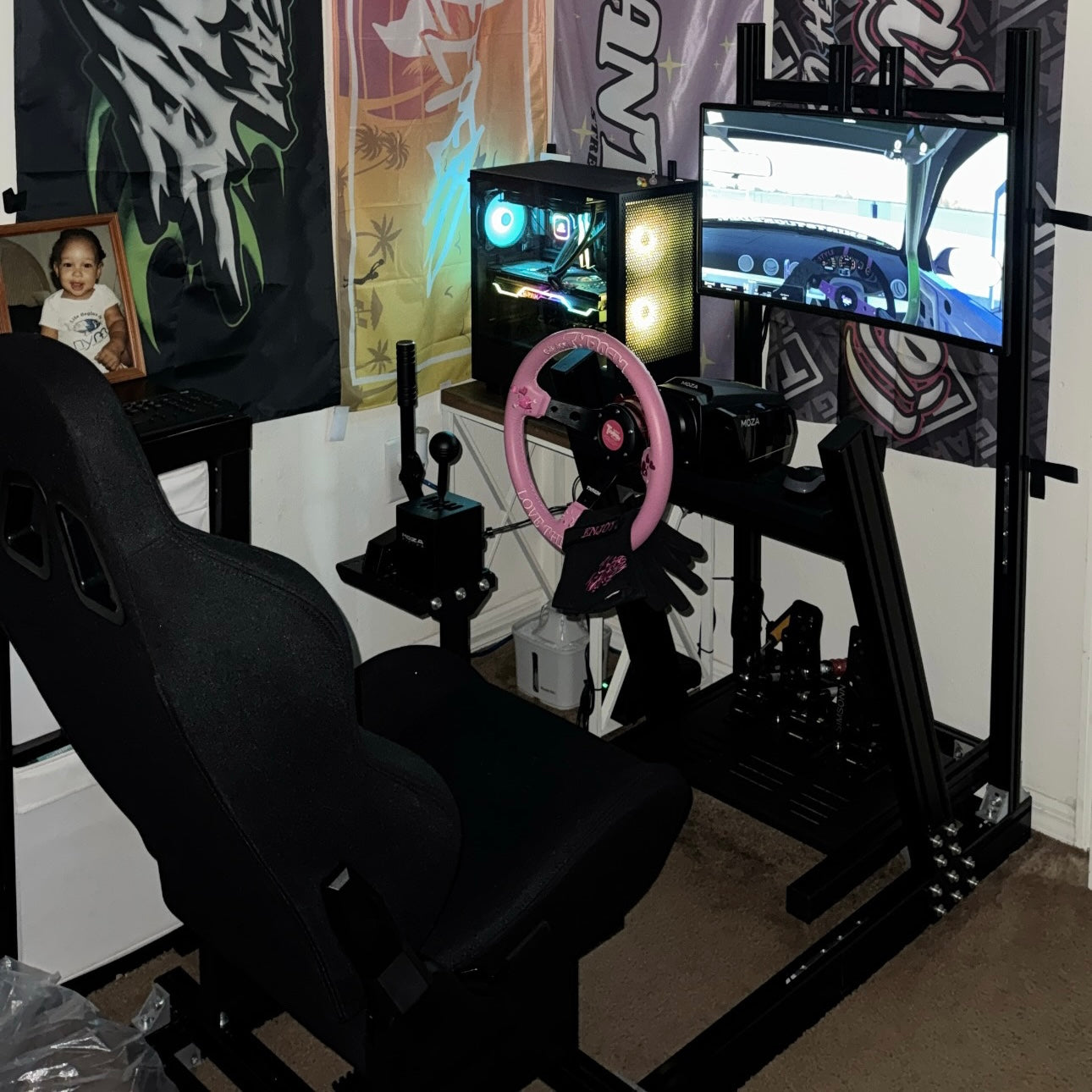 Racing Sim Digital Image