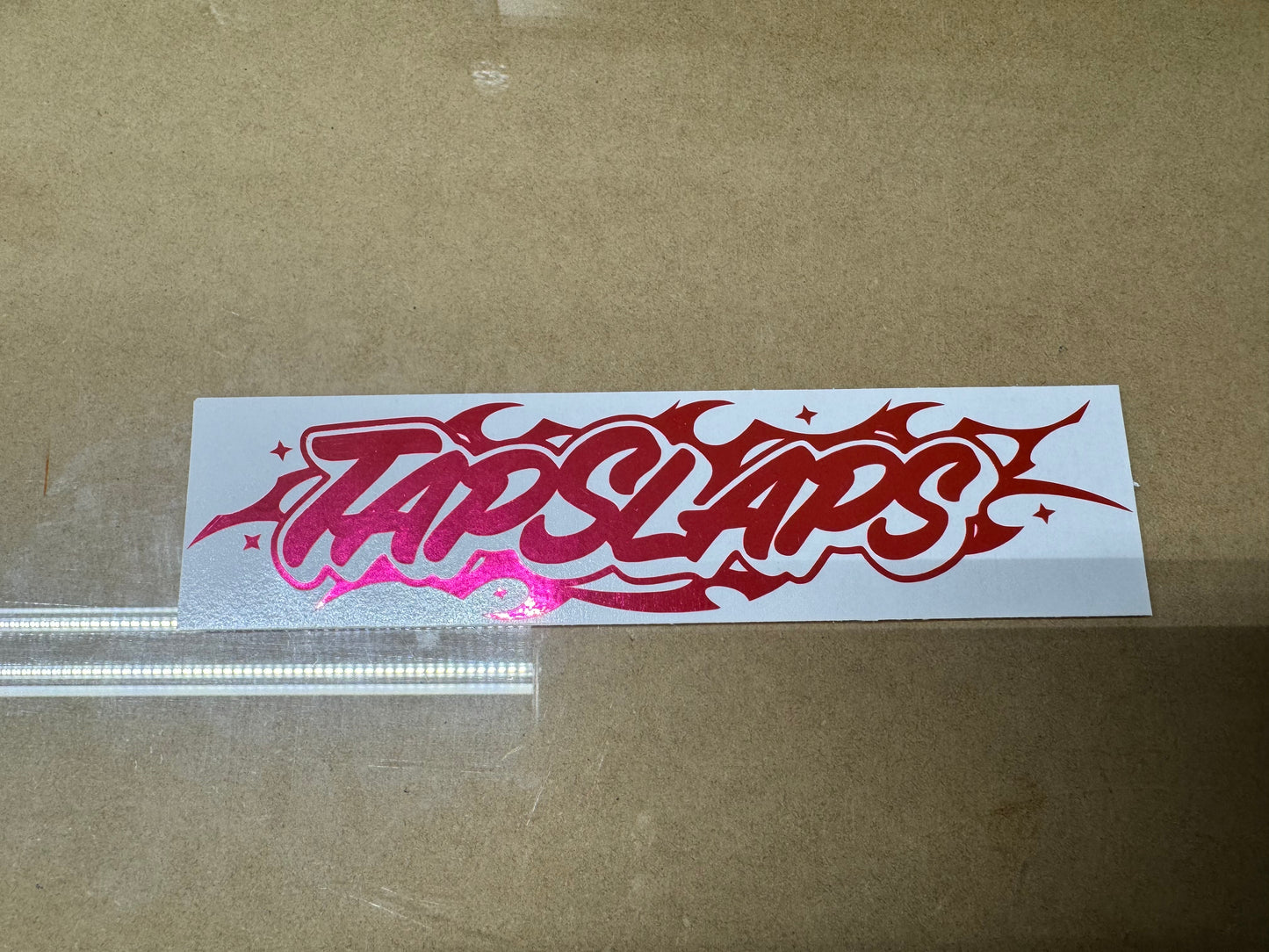 TapSlaps V3 Decal Sticker