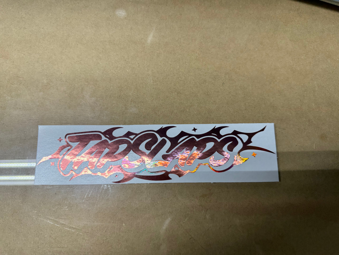 TapSlaps V3 Decal Sticker