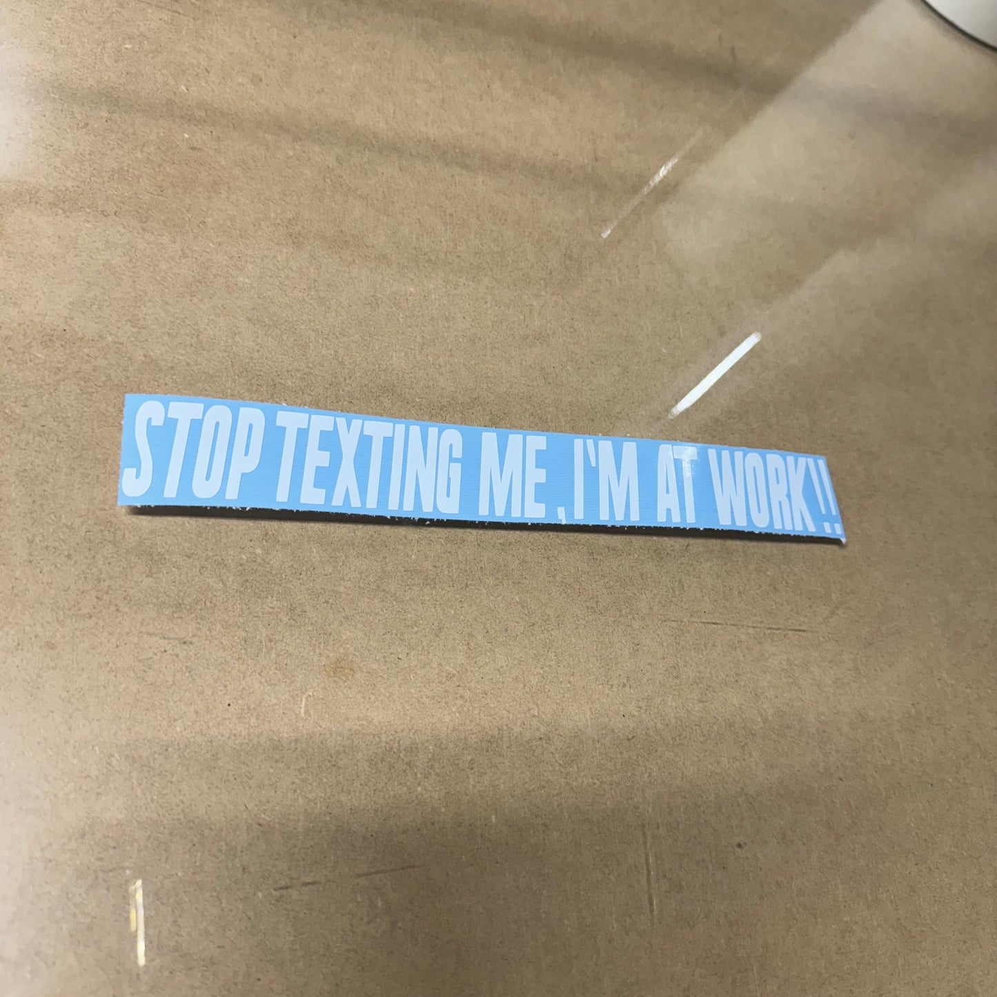 Stop Texting Me! Decal Sticker