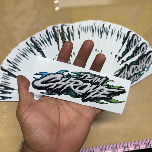 Team Chrome Decal