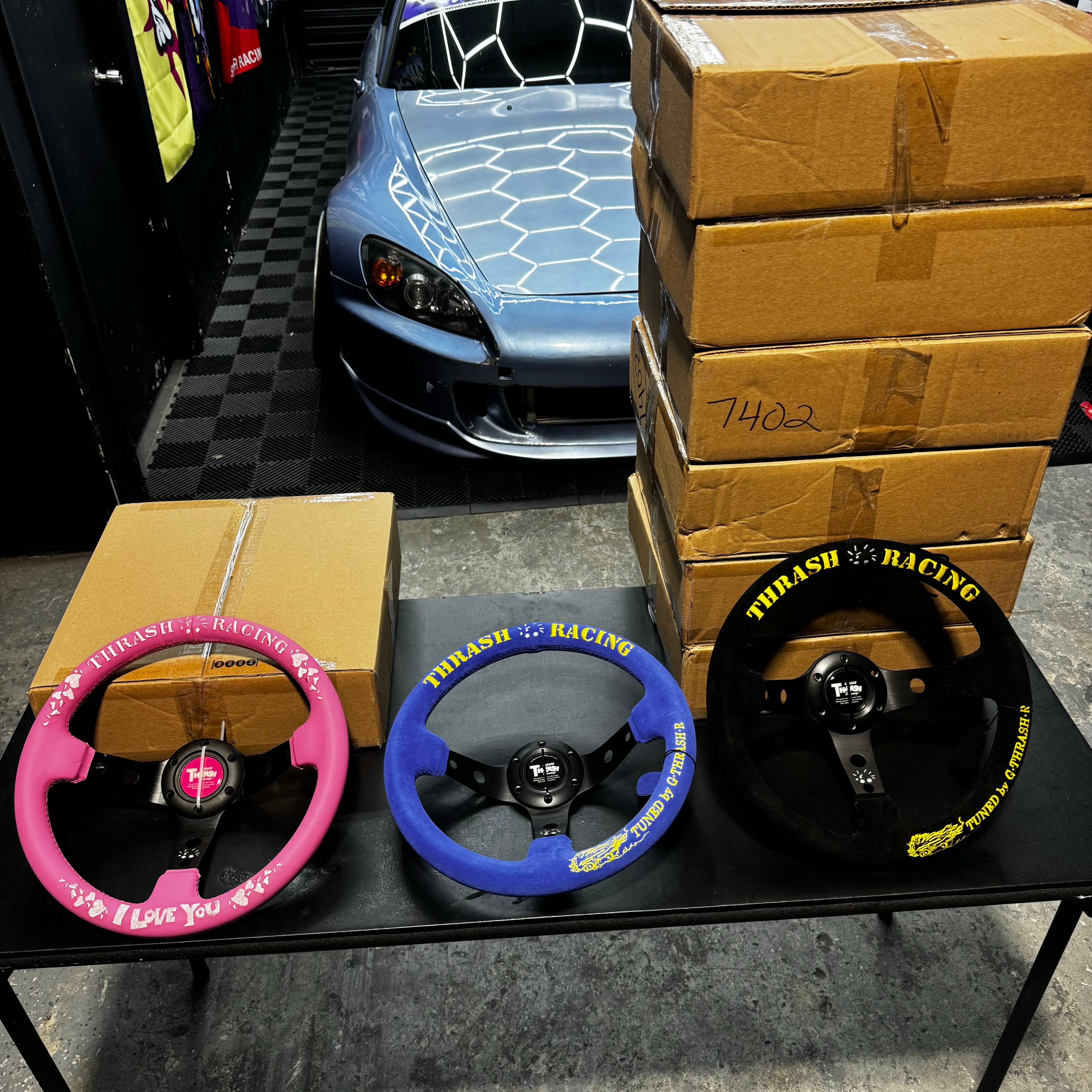 Thrash Racing Steering Wheel Digital Image – TapSlaps